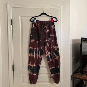 UO Purple Tie-Dye Sweatpants